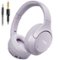 TOZO - HT3 Wire/Wireless AI Noise Cancel Over Ear Bluetooth 6.0 Headphone, 90H, Hi-Res, APP 32EQ, Foldable Adjustable Headband - Blue-Front_Standard