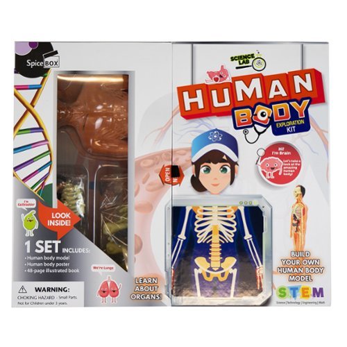 Spice Box Science Lab: Human Body WORLDWIDE DELIVERY
