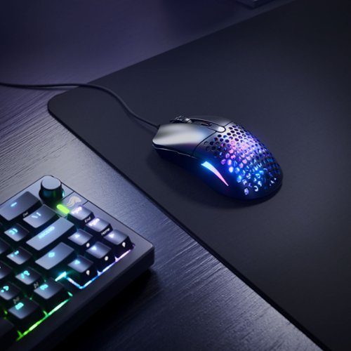 Glorious Model O Eternal Lightweight Wired Optical Gaming Mouse with Dual-Zone RGB Lighting - Wired - Matte Black BUY ONLINE