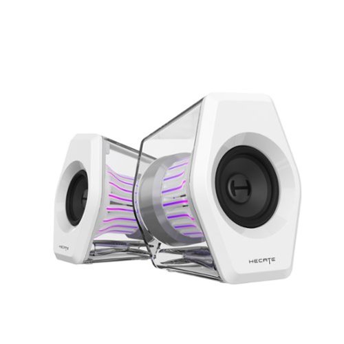 Edifier G2000 Pro 2.0 Bluetooth Gaming Speakers with RGB Lighting (2-Piece) - White HOW TO BUY