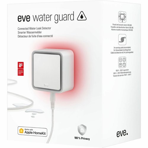Eve  Water Guard - Connected Water Leak Detector - White SHOP ONLINE