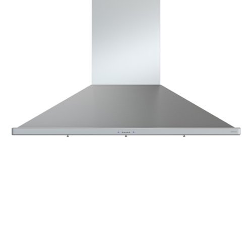 Zephyr - 42 inches - Externally Vented - Island Range Hood - Stainless Steel-Front_Standard 