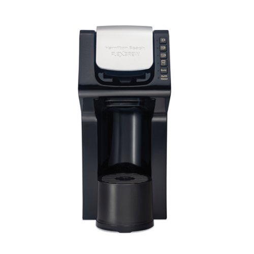Hamilton Beach - FlexBrew Single-Serve Coffee Maker with Removable 50 oz. Water Reservoir - BLACK-Front_Standard 