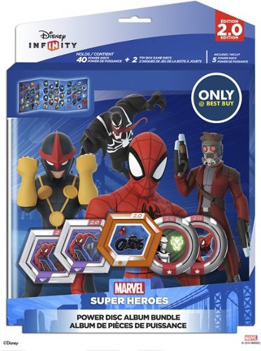  Disney Interactive Studios - Disney Infinity: Marvel Super Heroes (2.0 Edition) Power Disc Album - Blue - Blue