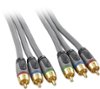 Rocketfish™ - 4' Component Video Cable - Gray-Front_Standard