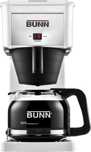  BUNN - Velocity Brew Orignal 10-Cup Coffee Maker - White