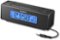 Sony - Digital AM/FM Alarm Clock Radio with Nature Sound Selections - Black-Front_Standard