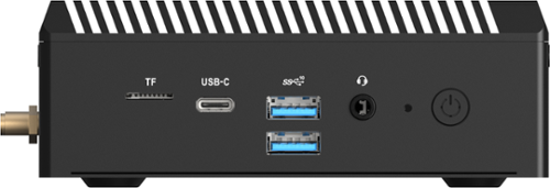 MINIX Z100 0dB Fanless Mini PC, Intel 12th Gen N100, 8GB DDR4