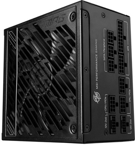MSI MPG A850GS PCIE5 850W ATX 3.1 &PCIe 5.1 Ready Full Modular 80 Plus Gold Gaming Power Supply - Black WHERE TO BUY