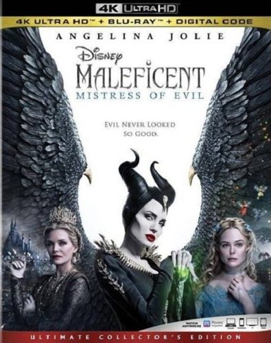 Maleficent: Mistress of Evil [Includes Digital Copy] [4K Ultra HD Blu-ray/Blu-ray] [2019]-Front_Standard 