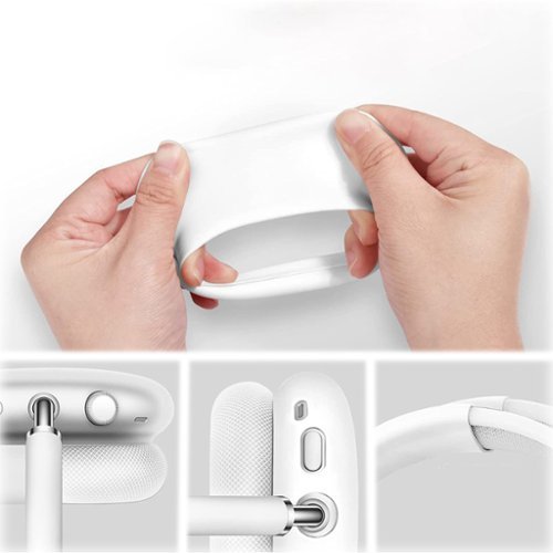 SaharaCase Silicone Combo Kit Case for Apple AirPods Max Headphones - White SHOP ONLINE
