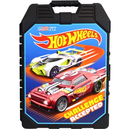 Tara Toys Hot Wheels: 48 Cart Storage Case, Easy Grip Carrying Case, Styles in Case May Vary, For Ages 3 and up GLOBAL SHIPPING