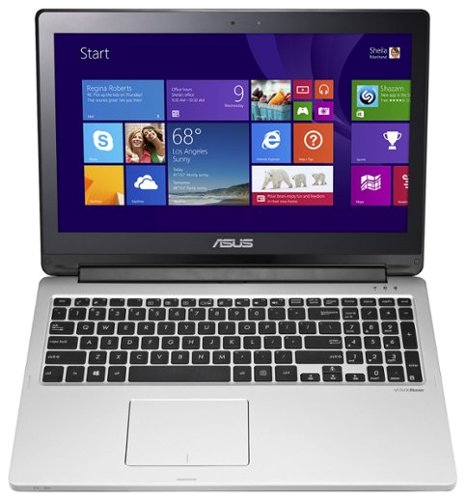  ASUS - Flip 2-in-1 15.6&quot; Touch-Screen Laptop - Intel Core i7 - 8GB Memory - 1TB Hard Drive - Black