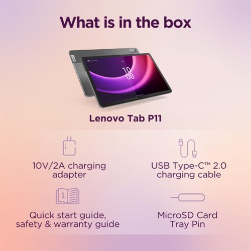 Lenovo Tab P11 2nd Gen - 11.5 Tablet - 128GB - Storm Grey BUY ONLINE