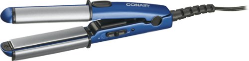  Conair - MiniPRO You Style 2-In-1 Ceramic Styler - Silver/Blue