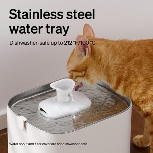 PETLIBRO Dockstream 2 Smart Fountain, App Monitoring 3L Pet Water Fountain - White / Ivory WORLDWIDE DELIVERY