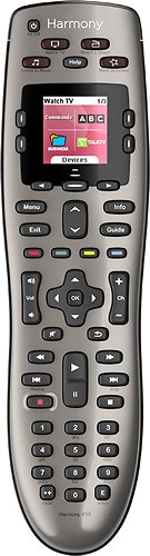  Logitech - Harmony 650 8-Device Universal Remote - Silver