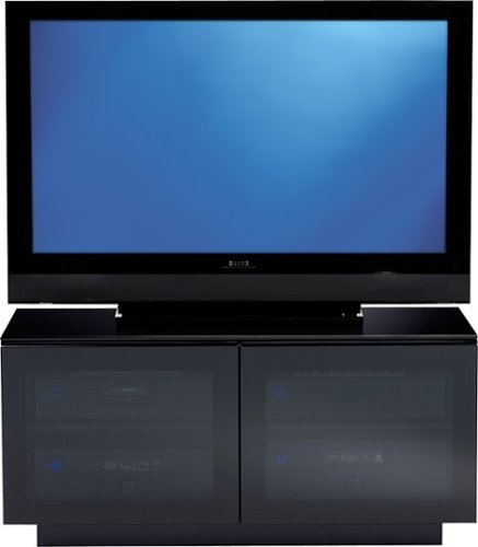  BDI - Mirage A/V Cabinet for Flat-Panel TVs Up to 42&quot; - Black