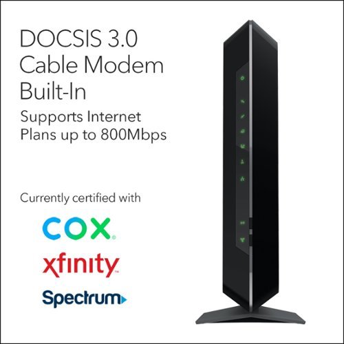 NETGEAR Nighthawk AC1900 Router with DOCSIS 3.0 Cable Modem - Black HOW TO BUY