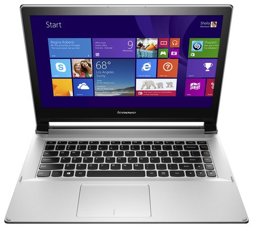  Lenovo - Flex 2 2-in-1 14&quot; Touch-Screen Laptop - Intel Core i5 - 8GB Memory - 128GB Solid State Drive - Silver