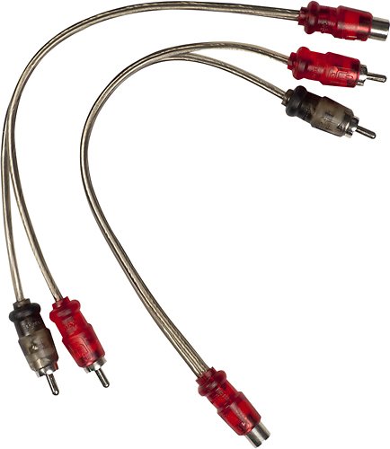  Metra - Male RCA Y Adapters - (Pair) - Multi