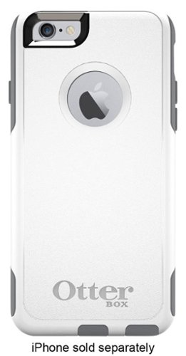  OtterBox - Commuter Series Case for Apple° iPhone° 6 - White/Gray