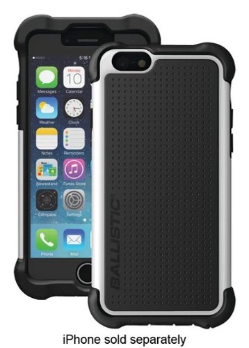  Ballistic - Tough Jacket Maxx Case for Apple iPhone 6 - Black/White