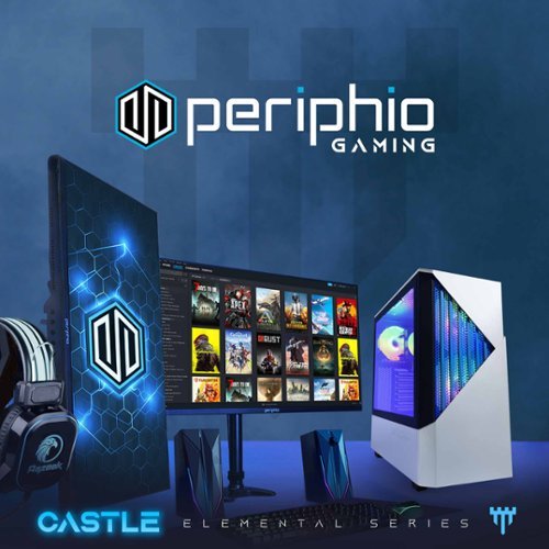 Periphio Castle Gaming PC,AMD Ryzen 5 5500,AMD Radeon 6500XT GPU