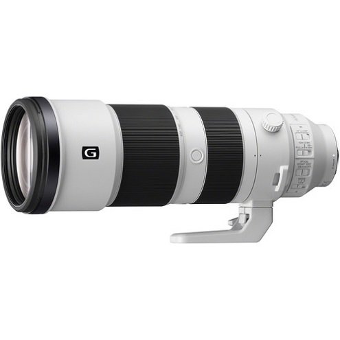 Sony - FE SEL200600G 200-600mm F/5.6-6.3 G OSS Lens White/Black (International Version) - White-Front_Standard 