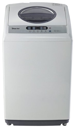  Magic Chef - 1.6 Cu. Ft. 6-Cycle Compact Top-Loading Washer