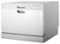 Magic Chef - 22" Countertop Dishwasher - White-Front_Standard