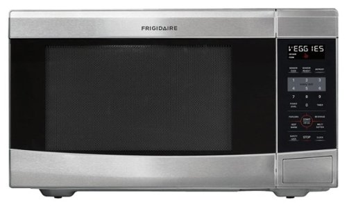 Frigidaire - 1.6 Cu. Ft. Mid-Size Microwave - Stainless Steel-Front_Standard 