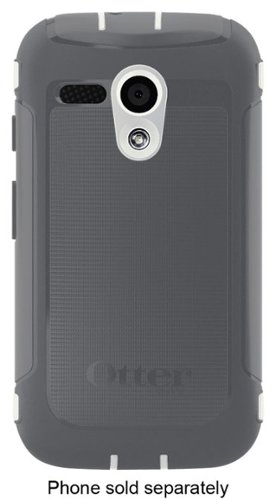  OtterBox - Defender Series Case for Motorola Moto G Cell Phones - White/Gunmetal Gray