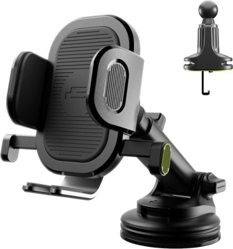 Bracketron - OneClick Ext Window, Dash & Vent Mount - Black