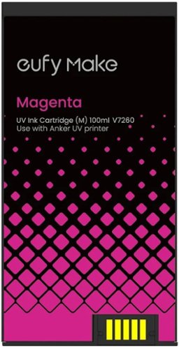 eufy - eufyMake UV Ink Cartridge for E1 Printer — 100 mL - V7260010 - Magenta