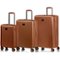 Champs - Iconic II Collection 3 Piece Luggage Set - Rose Gold-Front_Standard