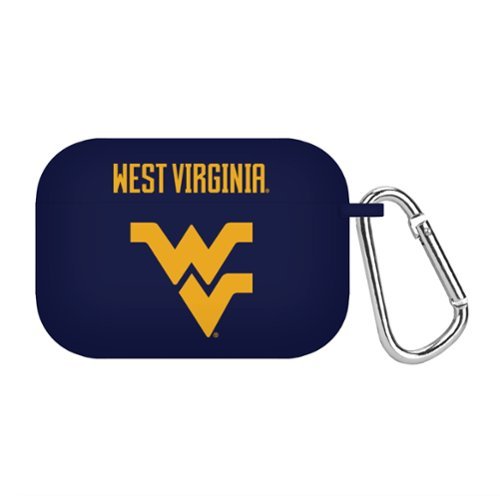 Affinity Bands - West Virginia Mountaineers AirPods Pro Silicone Case Cover - Navy-Front_Standard 
