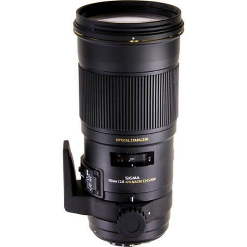  180mm f/2.8 APO EX DG OS HSM Macro Lens for Select Sigma Cameras - Black