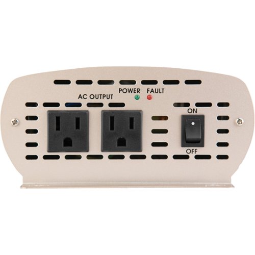 Wagan - Slim Line AC Inverter 2000W - Gold-Front_Standard 