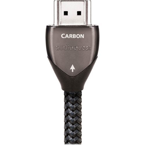 AudioQuest - Carbon 2' 4K Ultra HD HDMI Cable - Charcoal/Black-Front_Standard 