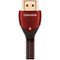 AudioQuest - Cinnamon 5' 4K Ultra HD HDMI Cable - Black/Red-Front_Standard