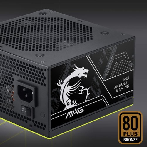MSI MAG A750BN PCIE5 III 750W 80 PLUS Bronze Non-Modular ATX 3.1 & PCIe 5.1 Ready Power Supply - Black HOW TO BUY