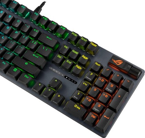 ASUS ROG Strix Scope II X Full-size Wireless Mechanical RGB Gaming Keyboard with Hot-Swappable ROG NX Snow Switches - Black BUY IN EUROPE