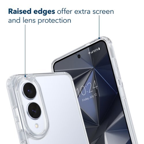 Insignia™ Hard-Shell Case for Samsung Galaxy S25 Edge - Clear WHERE TO BUY