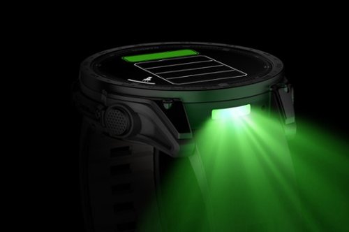 Garmin tactix 8 AMOLED GPS Smartwatch 47 mm Fiber-reinforced polymer with titanium rear cover - Black BUY IN MIDDLE EAST