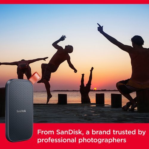SanDisk 2TB External USB 3.2 Gen 2 Type C Portable SSD - Black BUY IN MIDDLE EAST