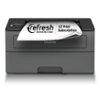 Brother - HL-L2370DW Wireless Black-and-White Refresh Subscription Eligible Laser Printer - Gray-Front_Standard
