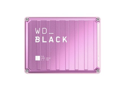 Western Digital 4TB WD_BLACK P10 Xbox Series Game Drive - Pink: HDD, PS5 & Xbox Compatible