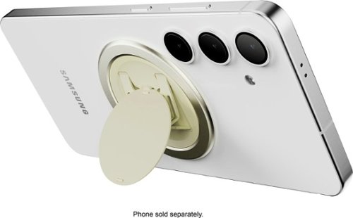 OhSnap Snap 4 Luxe Magnetic Phone Grip & Stand - Ultra-Thin, Fits Any Phone, Supports MagSafe Charging - Light Sand WORLDWIDE DELIVERY