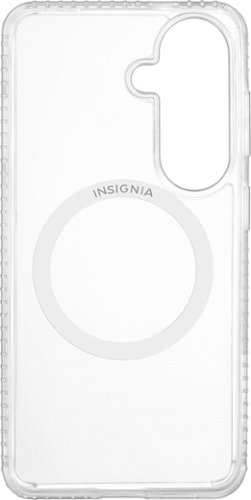 Insignia™ Hard-Shell Case with Magnetic Charging Ring for Samsung Galaxy S26 - Clear WHERE TO BUY